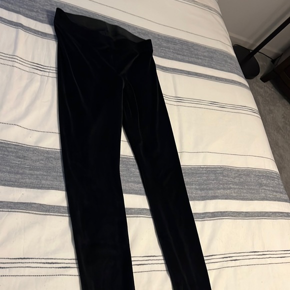 Velvet leggings worn only twice! - Picture 1 of 2